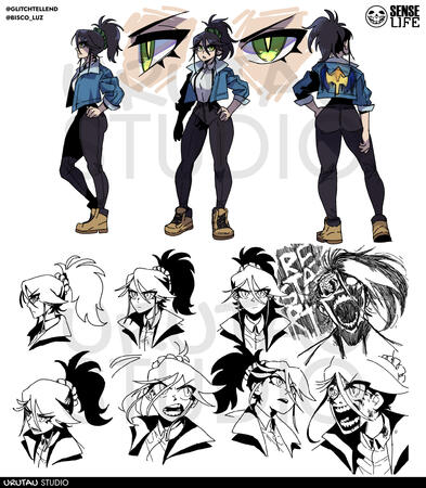 Mortuus Character Design Image