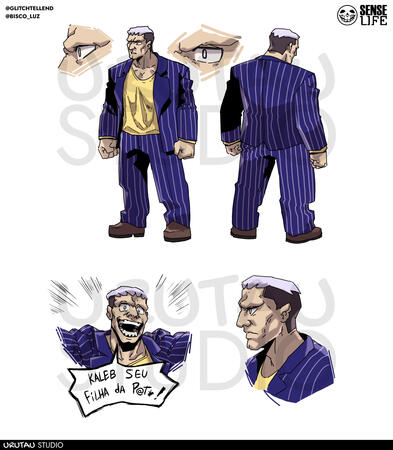 David Character Design Image
